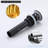 KES Bathroom Sink Drain with Overflow Pop Up Drain Assembly