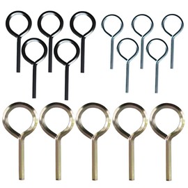 Joneaz Hex Dogging Key 1/8 inch 5/32 inch and 7/32 inch for Push Bar Panic Exit Device,Metal Dog Keys Kit 15-Piece, 3 Size