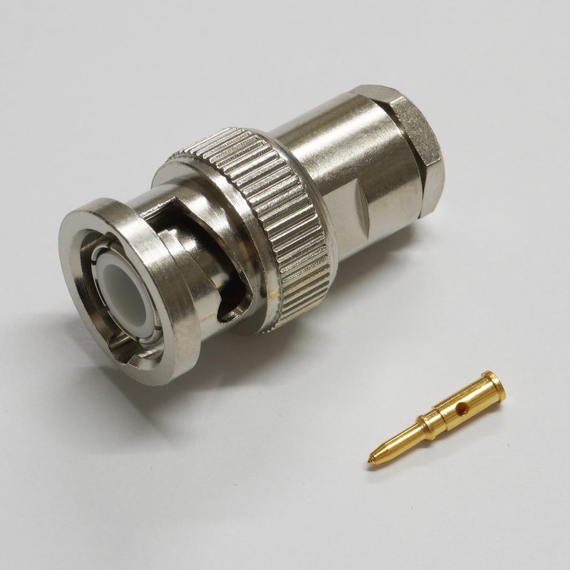 Lightning Parts, BNC Connector, BNC-P, Male RG58, For Coaxial, Electronic