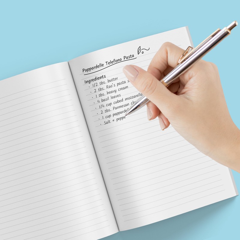 POKETO Lined Notebook Journal - 140 Page College Ruled Notebook,