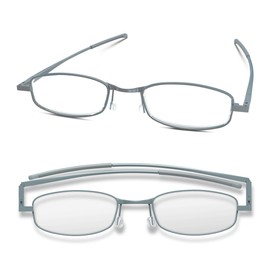 Compact Lenses Flat Folding-Reading Glasses Storm +1.5