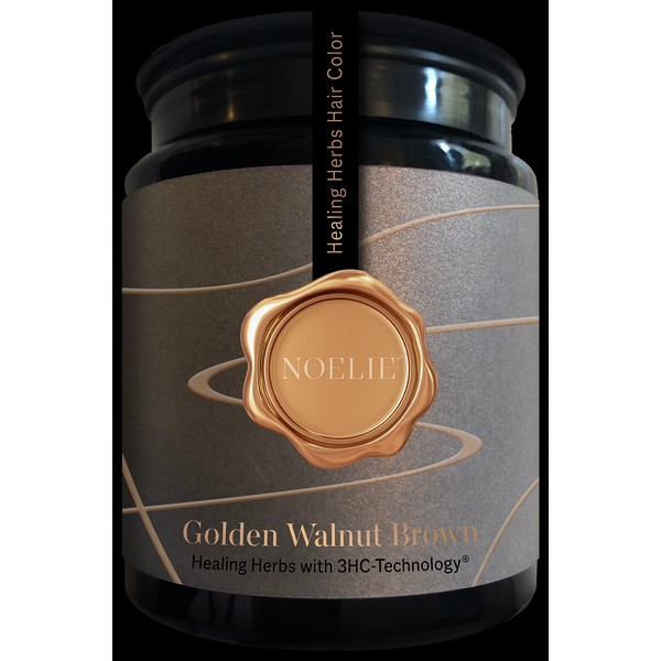 NOELIE N 6/5 Golden Walnut Brown Healing Herbs Hair Color, 100 g