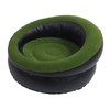 Inflatable Couch PVC Flocking Portable Ergonomic Blow Up Sofa Chair