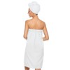Rosyline Towel Robe for Women With Hair Drying Towel Bath