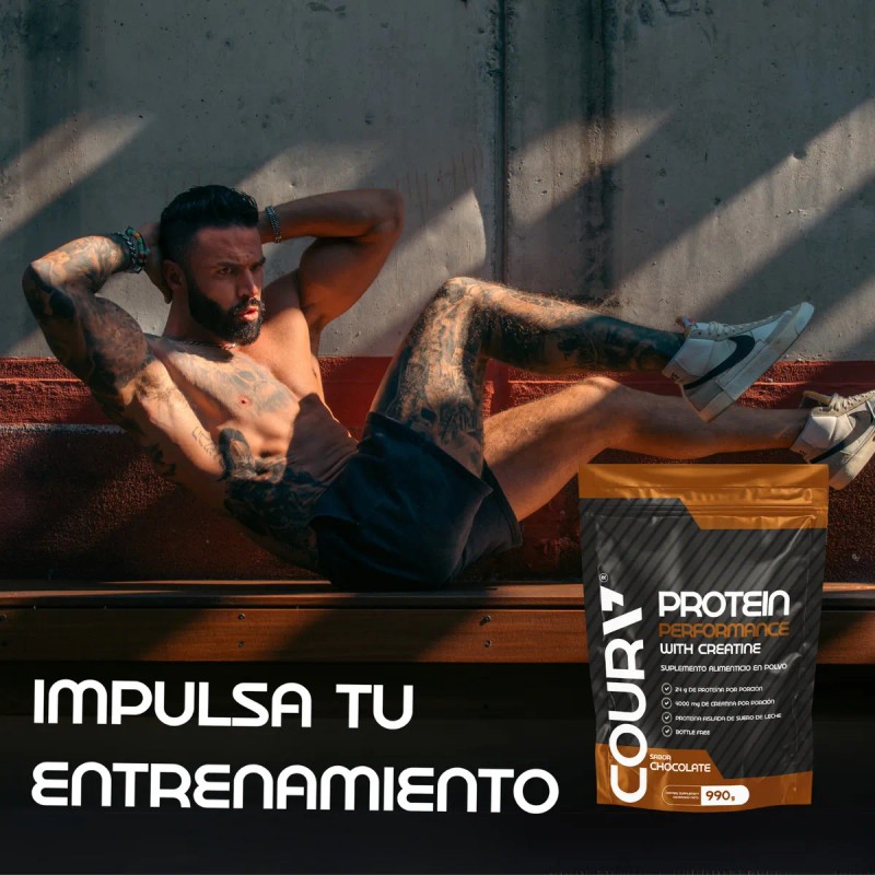 Protein Performance With Creatine Coura Chocolate 990 G