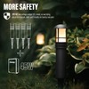 Malibu Aged Iron Collection LED Bollard Pathway Light LED Low