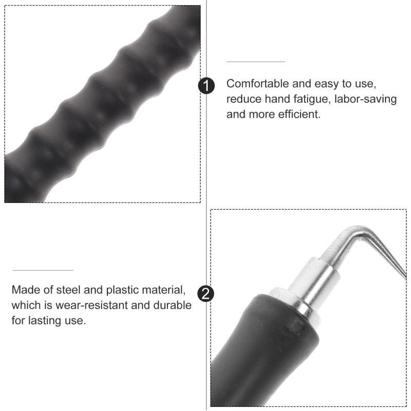 Operitacx Labor Saving Rebar Tie Wire Twisting Tool Semi Hook