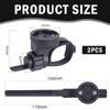 STFALI Pack of 2 Bicycle Mount for Garmin Edge Edge