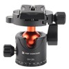 Metal Tripod Ballhead Aluminum Alloy Panoramic Tripod Head 1/4 Inch