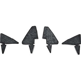 OER K6831 1969 Firebird/Trans Am Hood Panel Bumper Set 4 Pieces