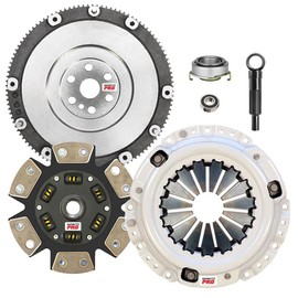 ClutchMaxPRO Performance Stage 3 Clutch Kit & Flywheel Compatible with 1993-1997 Ford Probe 1993-2002 Mazda 626 1993-1997 MX-6 2001-2003 Protege 2002 2003 Protege5 2.0L 4cyl (CP10055HDCFW-ST3)