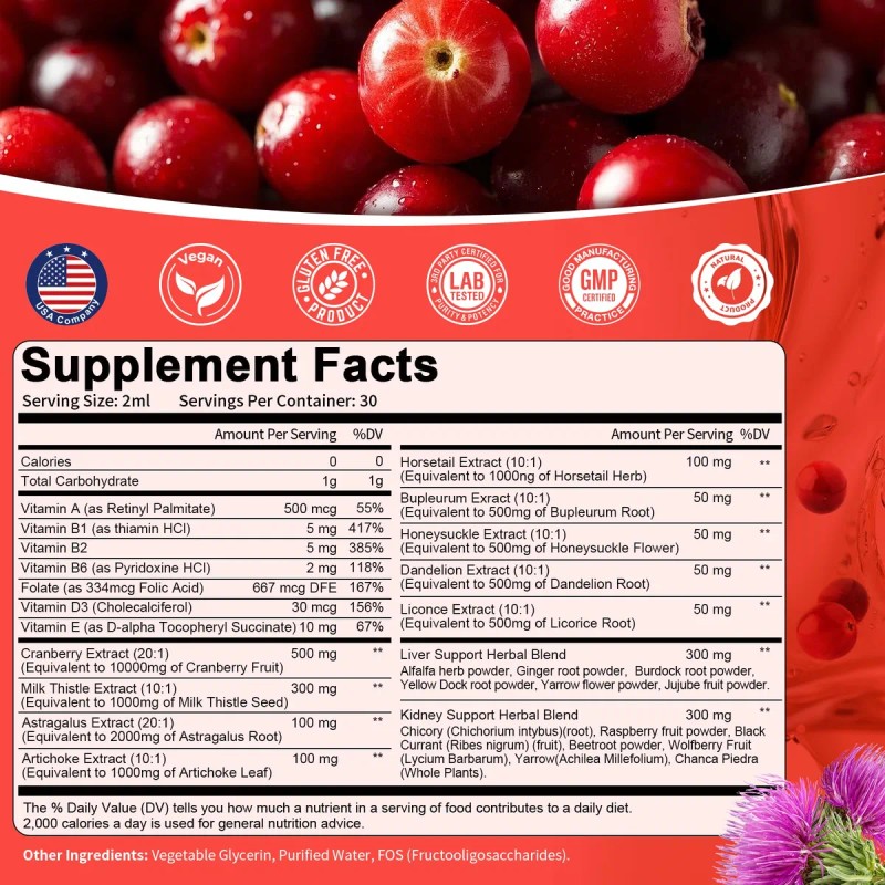 Migcopat Gotas Detox Hígado Y Riñón 2 Pack 60ml C/u