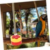 CAXUSD 4Pcs Hummingbird Feeders Plastic Outdoor Bird Feeders with Clips