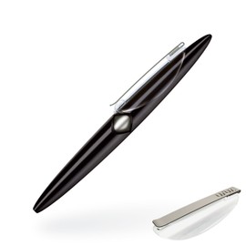 USUS Aluminium Magnetic Ballpoint Pen - Black