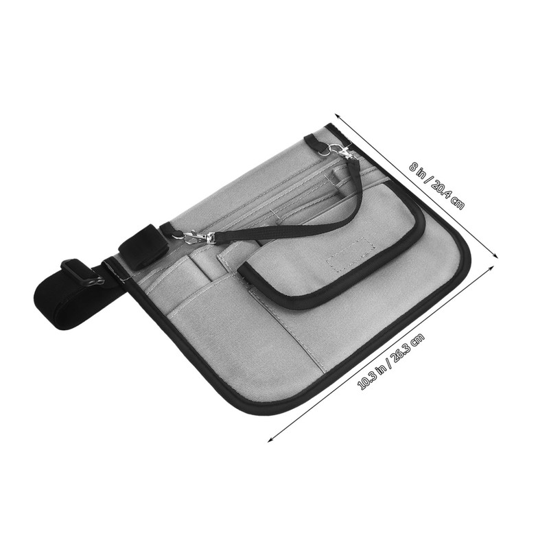 SHINEOFI Server Apron with Pockets Adjustable Waiter Apron for Men