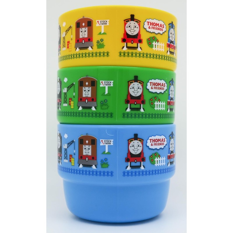 OSK [3 Cups Set] Thomas & Friends 3 Stacking Cup