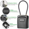 Diyife Key Safe with Removable Cable, Waterproof Key Cabinet Key