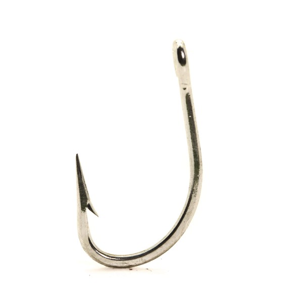 Mustad Classic Forged Extra Strong Duratin O'Shaughnessy Live Bait Hook with 3 Extra Short Shank (Pack of 100), 5/0