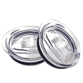 2 PCS 20oz Skinny Tumbler Lid Replacement,2.76 IN Tumbler Tops Plastic Splash Covers Spill Proof for Coffee Cup Lids
