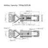 CUKAYO 2pcs Toggle Latch Clamp 4001, Adjustable 304 Stainless Steel