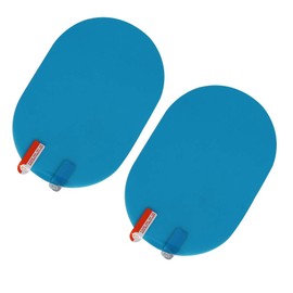 EBTOOLS 100x150mm Espejo Retrovisor para Automóvil Pegatina a Prueba de Lluvia Película Protectora Antiniebla Escudo de Lluvia Película a Prueba de Lluvia Espejo Retrovisor para