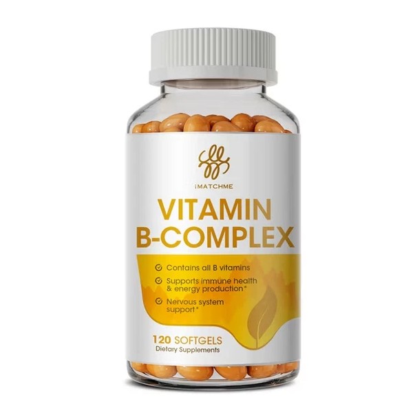 iMATCHME Vitamin B Complex 120 Capsules B1,B2,B3,B5,B6