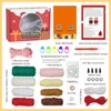 Christmas Crochet Kits, Crochet Beginner Kit Knitting Crochet Kits, Crochet