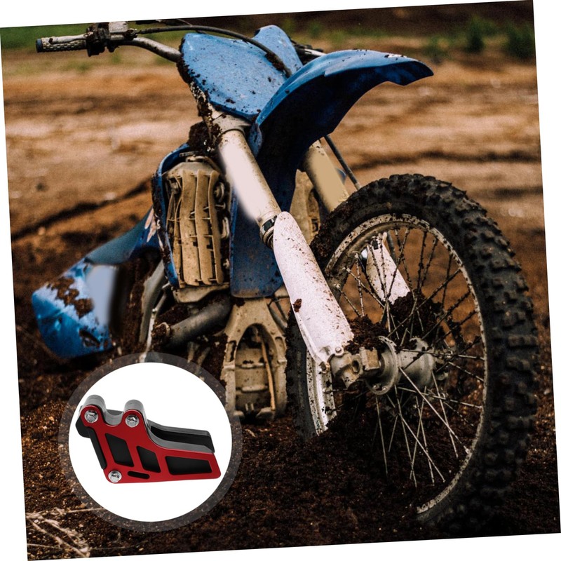 Mobestech Motorcycle Chain Guide Mini Bike Accessory Chain Guard Clutch