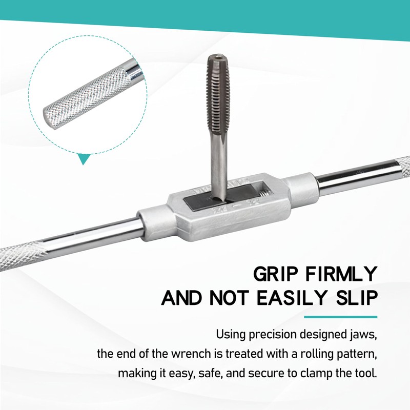 CHNPLUM M6-M20 Adjustable Tap Wrench Handle 1/4"-3/4" Taps Holder Tapping