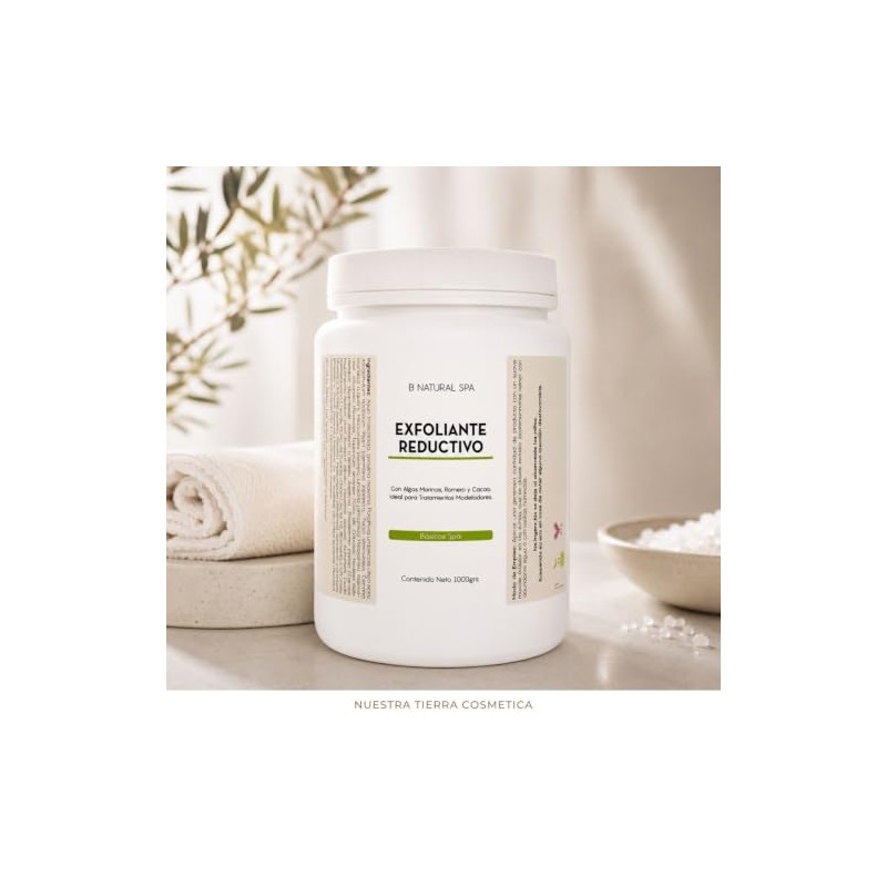 B Natural SPA Exfoliante Reductivo con Algas Marinas, Romero y