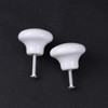 BESPORTBLE 5pcs Cabinet Hardware Handle Pull Round Ceramic Kitchen Cabinet