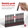 Geinxurn Impact #2 Phillipes Screwdriver Bits Set, 26pcs 1” 2”