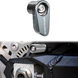 QWNFGHG For Himalayan 411 450 HIMALAYAN 450 2016-2025 Motorcycle Accessories Aluminum Rear Wheel ABS Sensor Protection himalayan 411 450 himalayan450 (Grey)