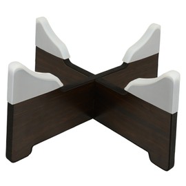 Kisangel Handpan Drum Stand Wood Tongue Drum Holder with Elegant Design for Display and Storage of Hand Pan Drums Easy Installation for Tongue Drum Enthusiasts