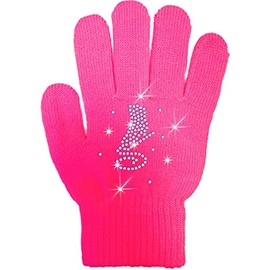 ChloeNoel Ice Skating Gloves - GV22-FS/Skate Crystals (Adult)