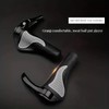 AIMALL 5.5 Inch Mountain Bike Handlebar Grips, Non-Slip Rubber Bicycle