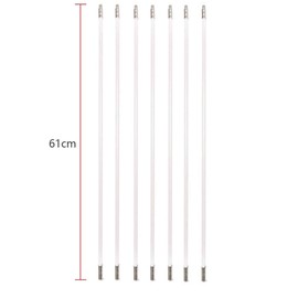 Dryer Vent Cleaner Kit: Dryer Vent Cleaning Rods as Accessories, Only Rods Not Including Brush Head,Extends To Your Require Size (10)