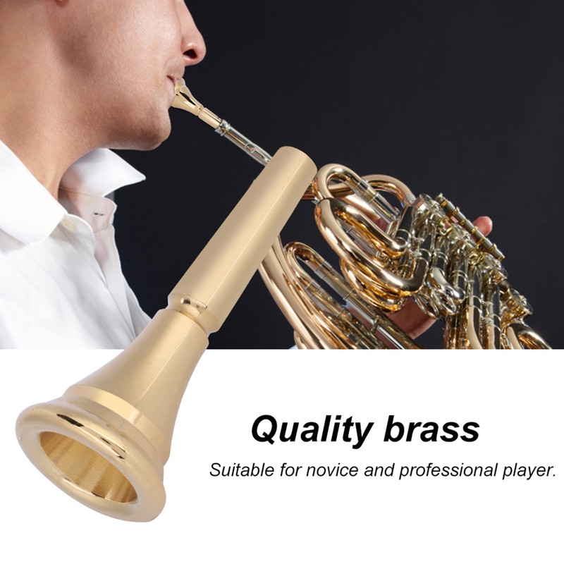 New Durable Stylish Brass Cooper Horn Mouth Mouthpiece Replacement