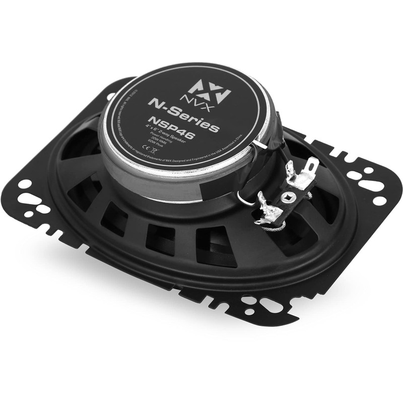 NVX Factory Speaker Replacement Package for 2001-2002 GMC Savana Van