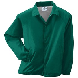 Augusta Sportswear Boys Nylon Coach's Jacket S Dark Green