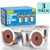 RETHONE K Cup Reusable Coffee Pods, Stainless Steel Reusable K