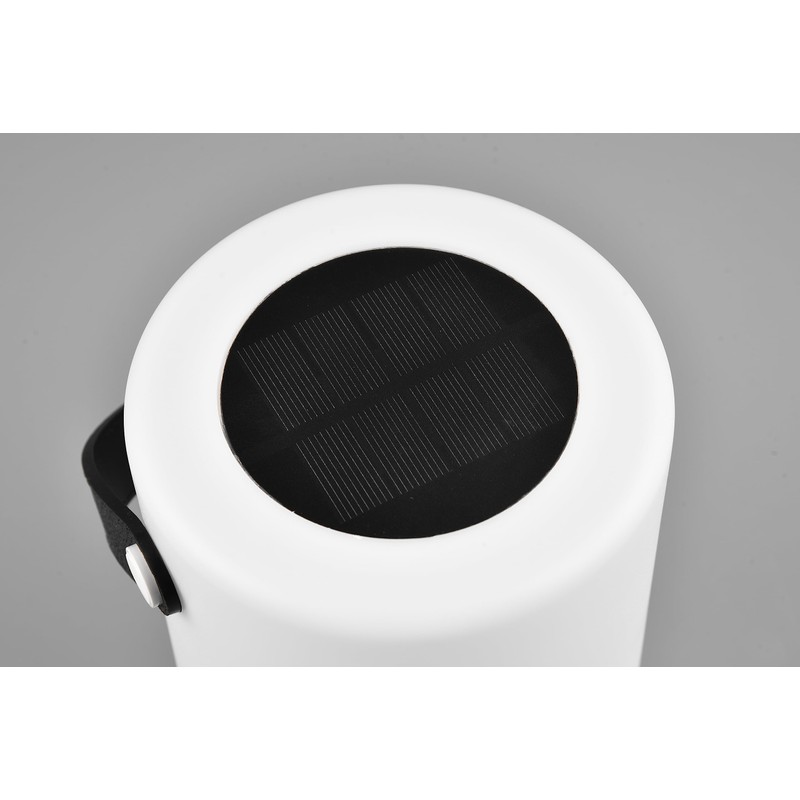 Reality Leuchten Garcia R54066101 LED Solar Outdoor Table Lamp RGB