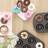 Tiawudi Non-Stick 6-Cavity Donut Baking Pans, Makes Individual Full-Sized 3