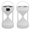 LED Camping Lantern USB Rechargeable Hourglass Solar Powered Camping Light