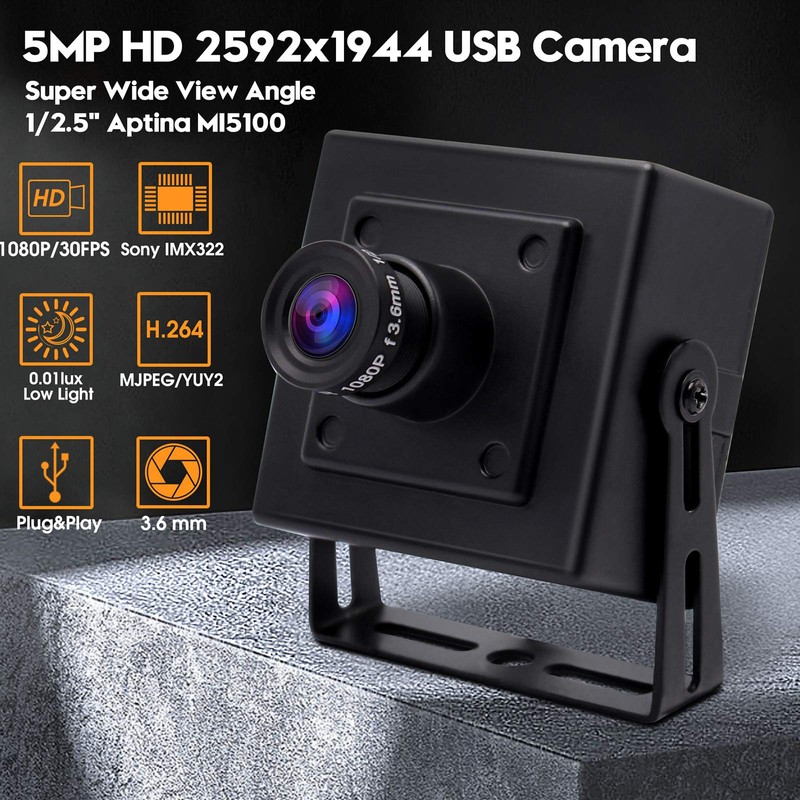 Svpro Full HD 1080P Low Light Camera USB Camera with
