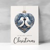 Postcard Prints - Christmas Card For Loved One Turtle Dove