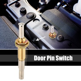 X AUTOHAUX Door Pin Switch Car Engine Trunk Waterproof and Rustproof Gold Tone