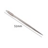 Healifty 2 Piezas de Acero Inoxidable Toothpick Tube Pocket Toothpick