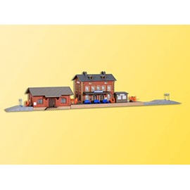 N Station Rauenstein with goods shed