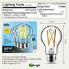 LafoHome EcoBright 8PK Dimmable A19 LED Filament Bulb, 9W (60W